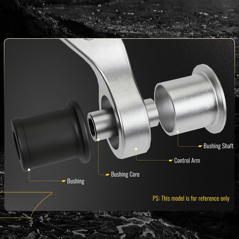 TUCAREST 2Pcs K641594 K641595 Front Lower Forward Control Arm Compatible With 2003-2009 Ni-ssan 350Z /03-07 In-finiti G35 w/RWD 2-DOOR Coupe Models (K642008 K642009 Left Right Suspension) - Image 5